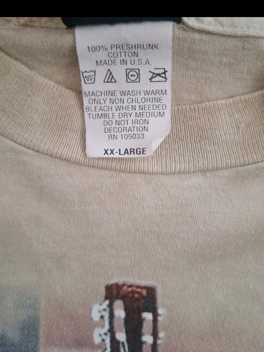 Vintage Willie Nelson Shirt XXL Liquid Blue Tie Dye American Legend Made in USA - Picture 3 of 8